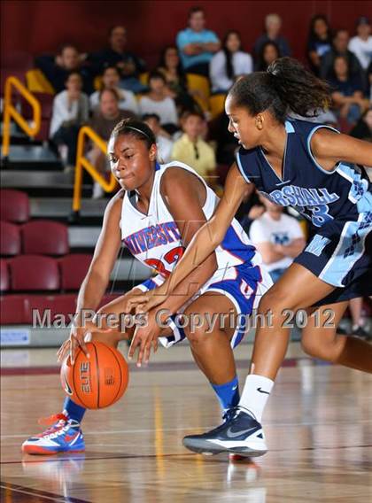 Thumbnail 3 in University vs. Marshall (CIF LA City Section Final) photogallery.