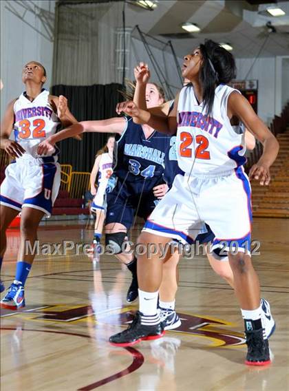 Thumbnail 1 in University vs. Marshall (CIF LA City Section Final) photogallery.