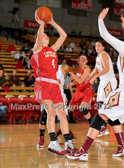 Thumbnail 2 in Oaks Christian vs Orange Lutheran (Nike Extravaganza) photogallery.
