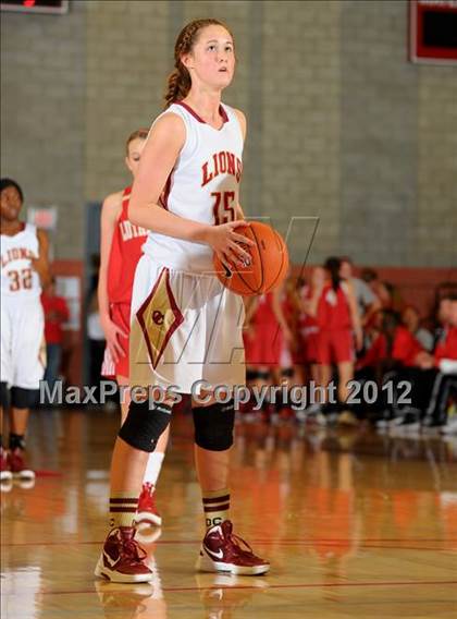 Thumbnail 2 in Oaks Christian vs Orange Lutheran (Nike Extravaganza) photogallery.
