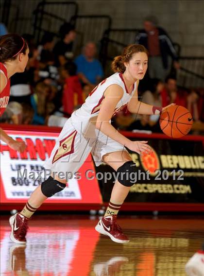 Thumbnail 3 in Oaks Christian vs Orange Lutheran (Nike Extravaganza) photogallery.