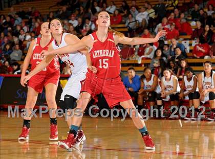 Thumbnail 2 in Oaks Christian vs Orange Lutheran (Nike Extravaganza) photogallery.