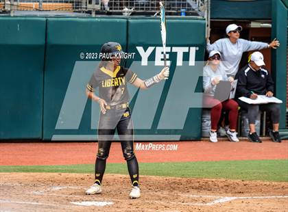 Thumbnail 2 in Calallen vs. Liberty (UIL 4A Softball Final) photogallery.