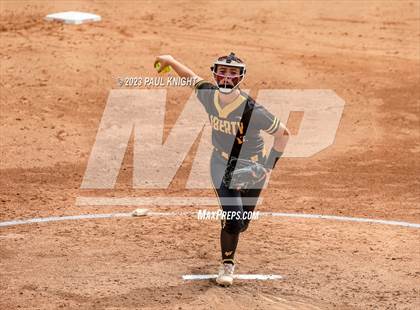 Thumbnail 2 in Calallen vs. Liberty (UIL 4A Softball Final) photogallery.