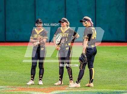 Thumbnail 2 in Calallen vs. Liberty (UIL 4A Softball Final) photogallery.