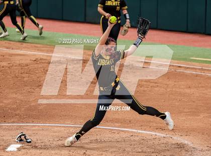 Thumbnail 2 in Calallen vs. Liberty (UIL 4A Softball Final) photogallery.