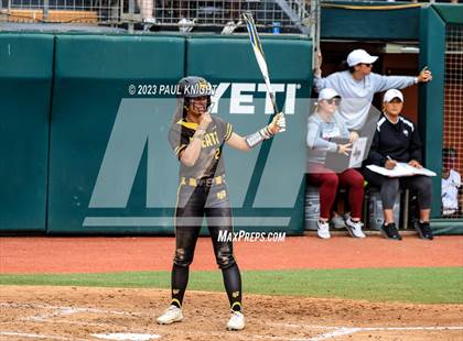 Thumbnail 3 in Calallen vs. Liberty (UIL 4A Softball Final) photogallery.