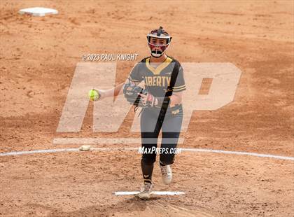 Thumbnail 1 in Calallen vs. Liberty (UIL 4A Softball Final) photogallery.