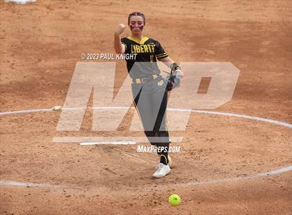 Thumbnail 2 in Calallen vs. Liberty (UIL 4A Softball Final) photogallery.