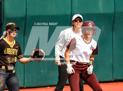Thumbnail 2 in Calallen vs. Liberty (UIL 4A Softball Final) photogallery.