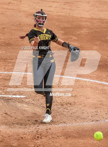 Thumbnail 1 in Calallen vs. Liberty (UIL 4A Softball Final) photogallery.