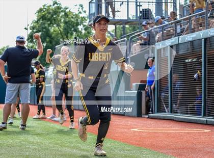 Thumbnail 3 in Calallen vs. Liberty (UIL 4A Softball Final) photogallery.