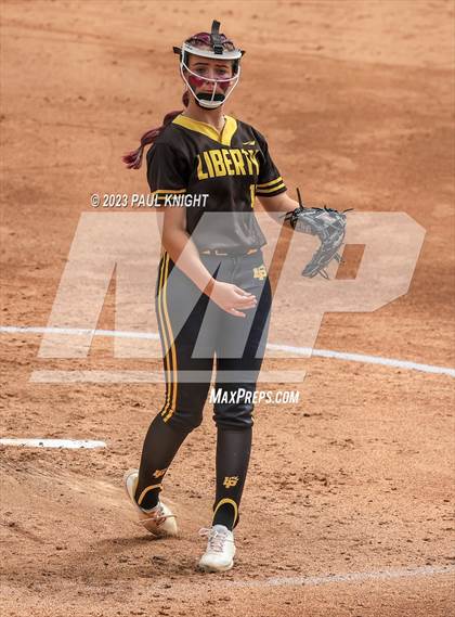 Thumbnail 1 in Calallen vs. Liberty (UIL 4A Softball Final) photogallery.