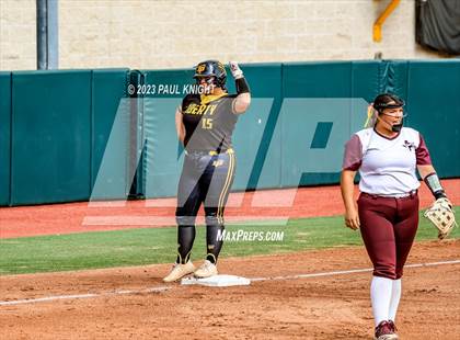 Thumbnail 2 in Calallen vs. Liberty (UIL 4A Softball Final) photogallery.
