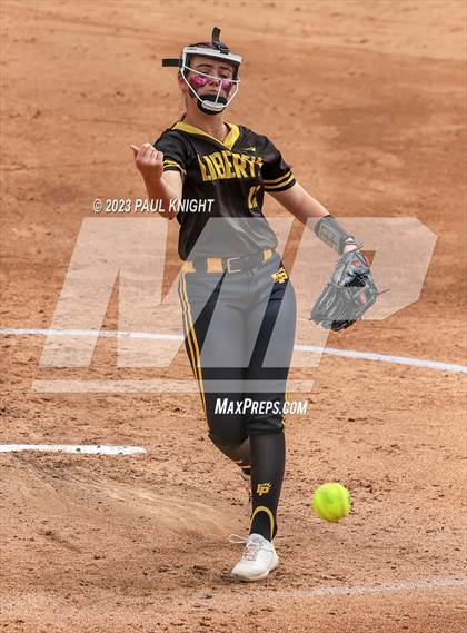 Thumbnail 1 in Calallen vs. Liberty (UIL 4A Softball Final) photogallery.