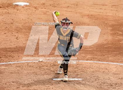 Thumbnail 2 in Calallen vs. Liberty (UIL 4A Softball Final) photogallery.