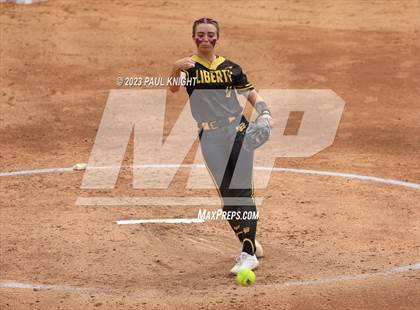 Thumbnail 1 in Calallen vs. Liberty (UIL 4A Softball Final) photogallery.