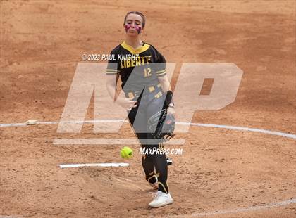 Thumbnail 1 in Calallen vs. Liberty (UIL 4A Softball Final) photogallery.
