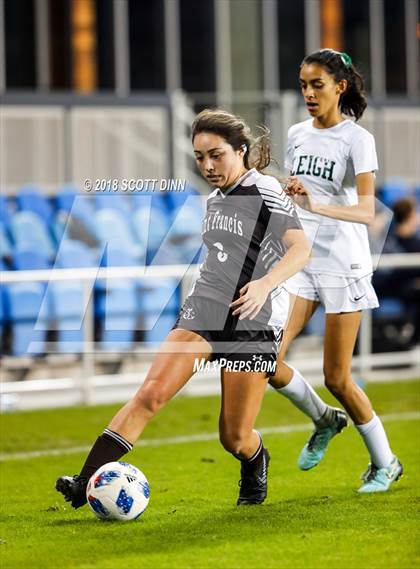Thumbnail 3 in Saint Francis v Leigh (Avaya High School Series) photogallery.