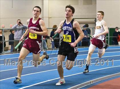 Thumbnail 2 in MIAA Indoor State Championships (Boys) photogallery.