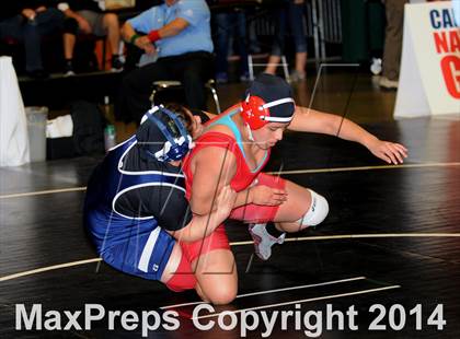 Thumbnail 3 in CIF State Girls Wrestling Championships (Consolation Round 1A) photogallery.