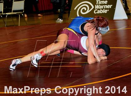 Thumbnail 2 in CIF State Girls Wrestling Championships (Consolation Round 1A) photogallery.