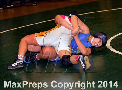 Thumbnail 1 in CIF State Girls Wrestling Championships (Consolation Round 1A) photogallery.