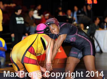 Thumbnail 3 in CIF State Girls Wrestling Championships (Consolation Round 1A) photogallery.