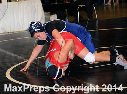 Thumbnail 1 in CIF State Girls Wrestling Championships (Consolation Round 1A) photogallery.