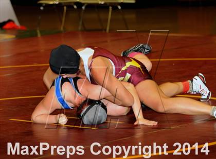 Thumbnail 3 in CIF State Girls Wrestling Championships (Consolation Round 1A) photogallery.