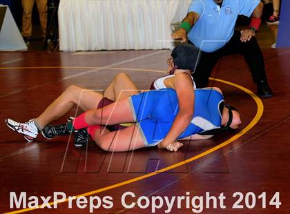 Thumbnail 3 in CIF State Girls Wrestling Championships (Consolation Round 1A) photogallery.