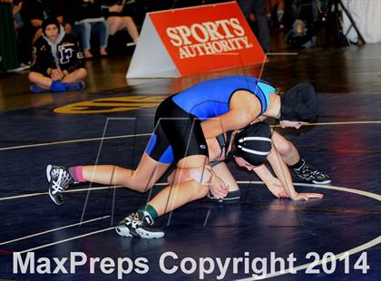 Thumbnail 3 in CIF State Girls Wrestling Championships (Consolation Round 1A) photogallery.