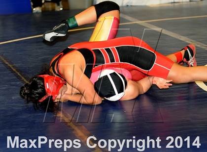 Thumbnail 1 in CIF State Girls Wrestling Championships (Consolation Round 1A) photogallery.