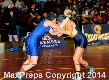 Thumbnail 2 in CIF State Girls Wrestling Championships (Consolation Round 1A) photogallery.