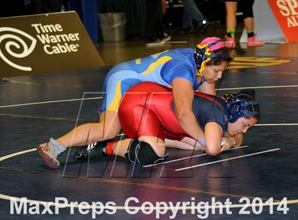 Thumbnail 1 in CIF State Girls Wrestling Championships (Consolation Round 1A) photogallery.