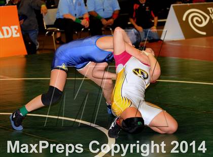 Thumbnail 2 in CIF State Girls Wrestling Championships (Consolation Round 1A) photogallery.