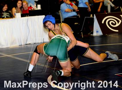 Thumbnail 3 in CIF State Girls Wrestling Championships (Consolation Round 1A) photogallery.