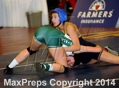 Thumbnail 3 in CIF State Girls Wrestling Championships (Consolation Round 1A) photogallery.