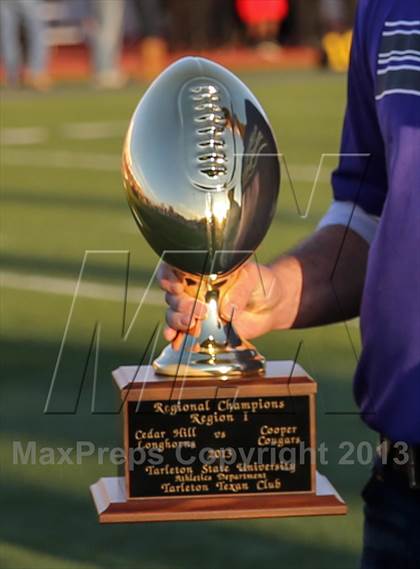 Thumbnail 2 in Cedar Hill @ Cooper (UIL 5A D2 Regional Playoff) photogallery.