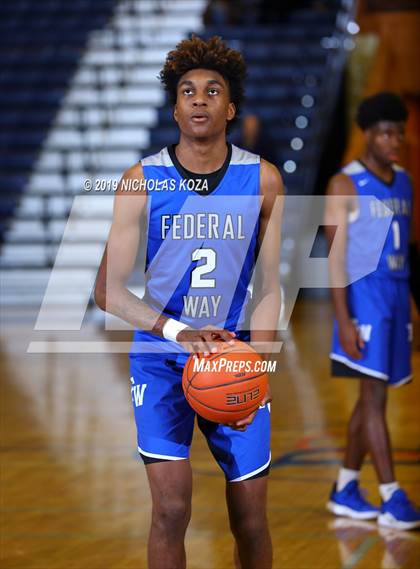 Thumbnail 2 in Federal Way vs. Sheldon (Tarkanian Classic) photogallery.