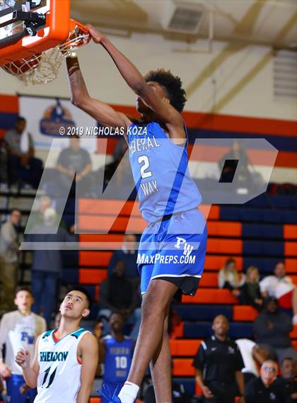 Thumbnail 2 in Federal Way vs. Sheldon (Tarkanian Classic) photogallery.