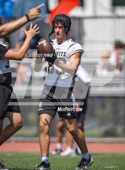 Thumbnail 2 in La Sierra vs Servite (7 on 7 Brave 8 Invitational) photogallery.