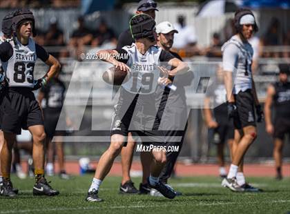 Thumbnail 2 in La Sierra vs Servite (7 on 7 Brave 8 Invitational) photogallery.