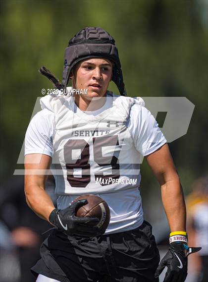Thumbnail 1 in La Sierra vs Servite (7 on 7 Brave 8 Invitational) photogallery.