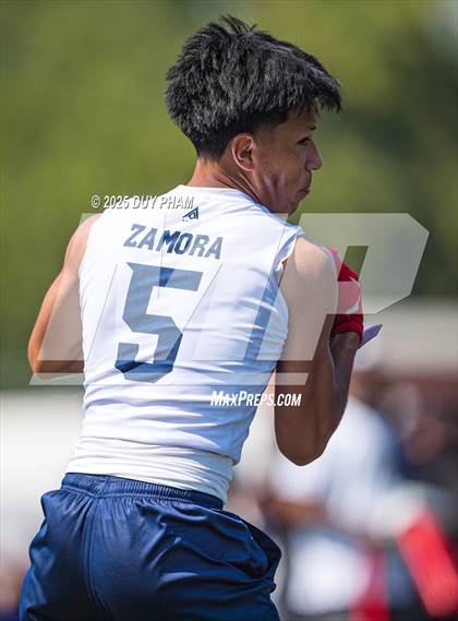 Thumbnail 2 in La Sierra vs Servite (7 on 7 Brave 8 Invitational) photogallery.