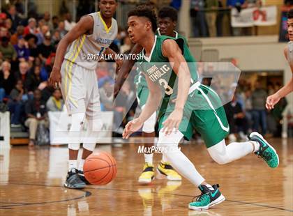 Thumbnail 2 in Tampa Catholic vs. Hillcrest Prep (Holiday Invitational) photogallery.