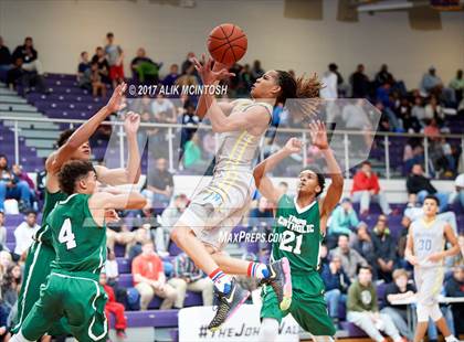 Thumbnail 1 in Tampa Catholic vs. Hillcrest Prep (Holiday Invitational) photogallery.