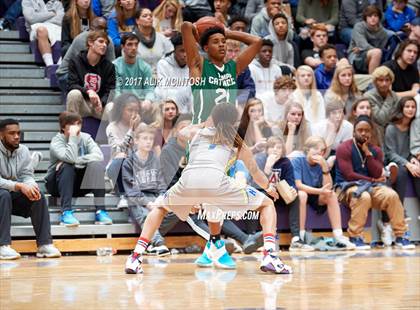 Thumbnail 3 in Tampa Catholic vs. Hillcrest Prep (Holiday Invitational) photogallery.
