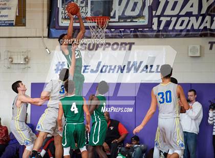 Thumbnail 3 in Tampa Catholic vs. Hillcrest Prep (Holiday Invitational) photogallery.