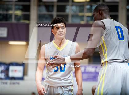 Thumbnail 2 in Tampa Catholic vs. Hillcrest Prep (Holiday Invitational) photogallery.